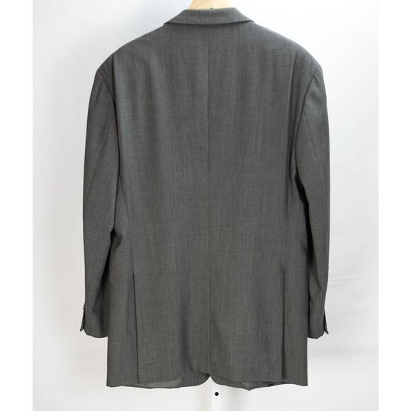 Vestimenta Suit Jacket Blazer Gray 3 Button Double Vent EU 54, US 44R - Picture 4 of 7